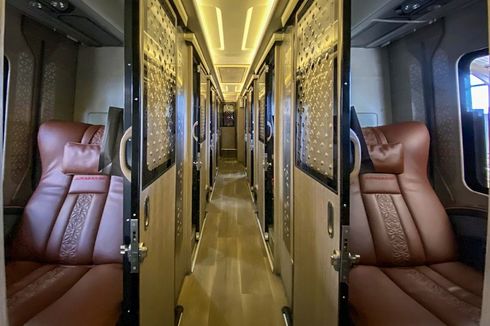 Deretan Sleeper Bus yang Punya Fasilitas Toilet Mewah