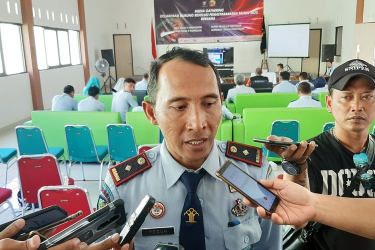 Kepala LPKA Yogyakarta Teguh Suroso di LPKA Yogyakarta Kamis (27/2/2020)