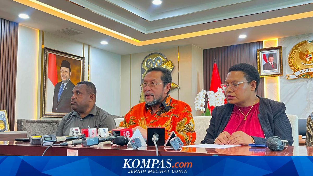 DPD RI Bentuk Pansus Papua, Evaluasi Persoalan Proyek Nasional hingga Pelanggaran HAM