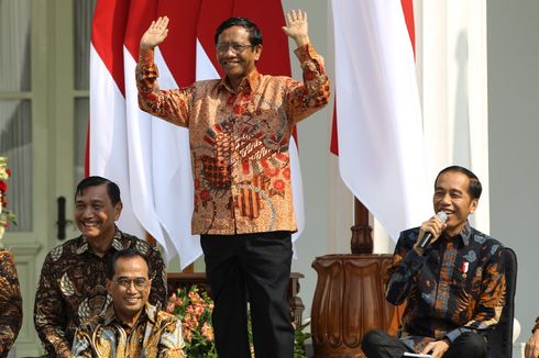Jokowi Puji Mahfud Jadi Menko Polhukam Terlama Sepanjang Pemerintahannya