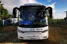 Bus dengan Sabuk Pengaman Tiga Titik Pernah Ada di Indonesia