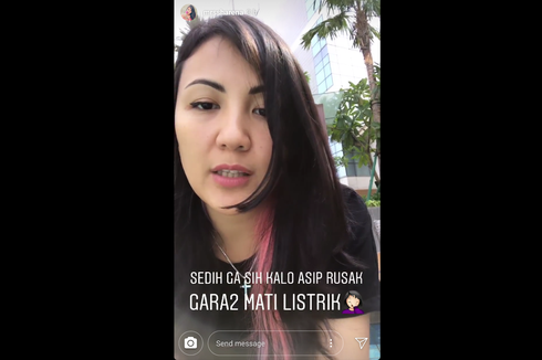 Listrik Padam, Sharena Delon Panik ke Hotel demi Selamatkan ASI Perah