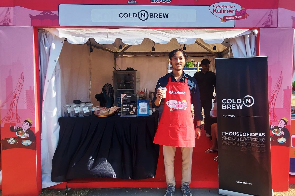 Sulis Ardiana atau akrab disapa Ardi, salah satu pemilik Cold N Brew.