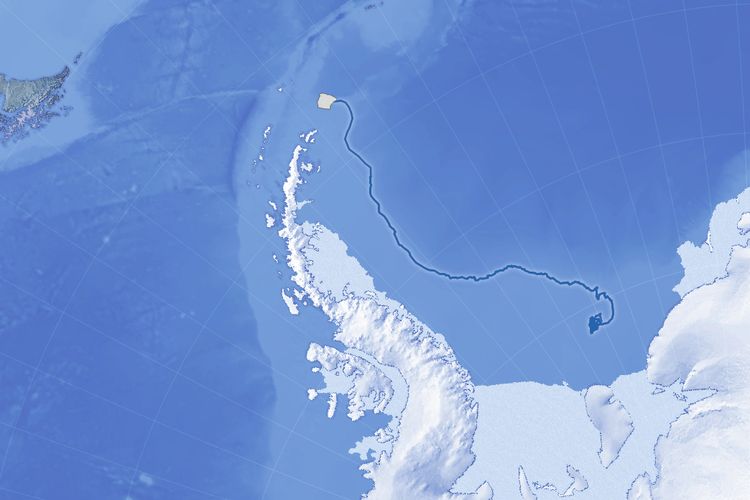 Gunung es terbesar di dunia, A23a, lepas dan hanyut di luar perairan Antarktika. A23a juga merupakan salah satu gunung es tertua di dunia.