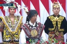 Presiden Jokowi Pakai Baju Tanimbar, Maluku, dalam Pidato Kenegaraan 2023