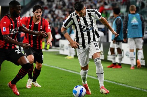 Hasil Liga Italia - Juventus Vs AC Milan Seri, Pasukan Mourinho Kalah