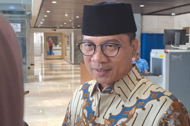 Waketum PAN Yandri Susanto saat ditemui di Gedung DPR, Senayan, Jakarta Pusat, Senin (22/5/2023). 