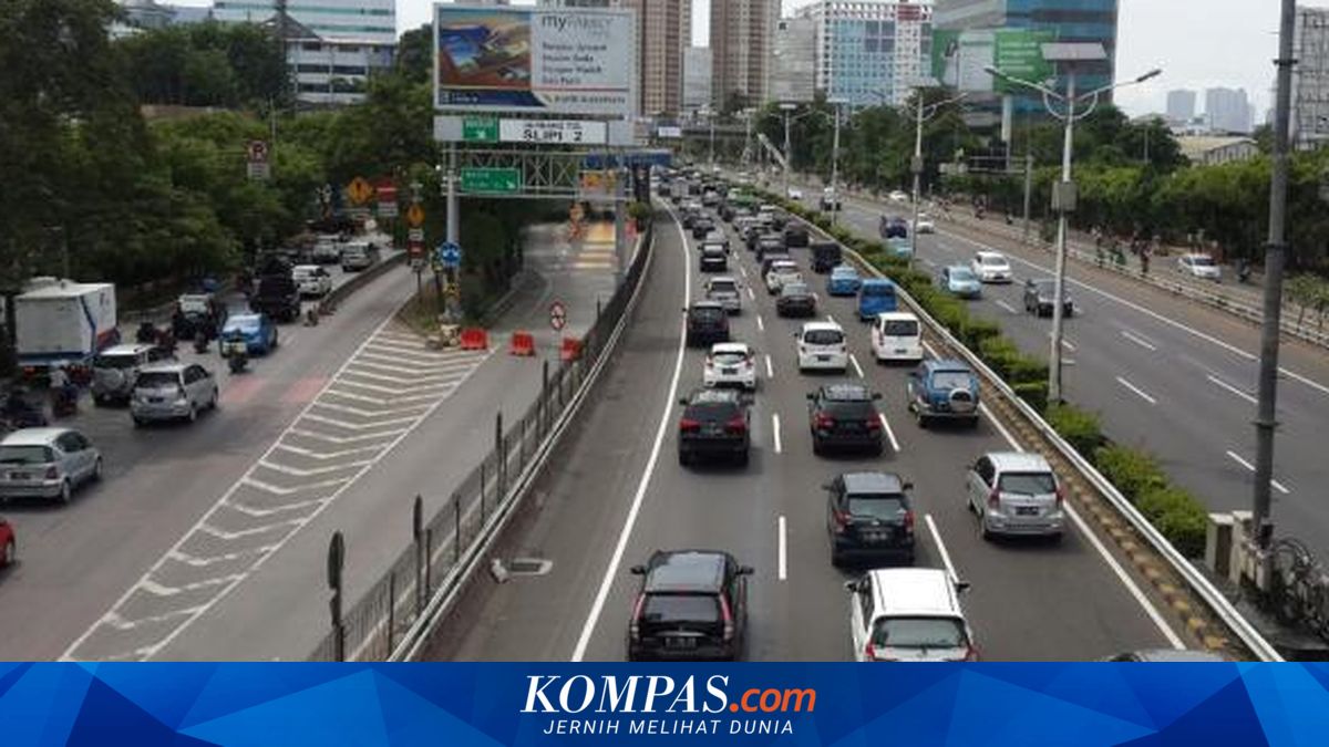 Kondisi Tol Jakarta Senin Pagi: Cawang Padat, Contraflow hingga Senayan