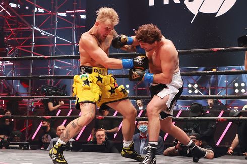 Hasil Tinju Dunia, YouTuber Jake Paul Menang KO atas Eks Petarung UFC