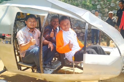 Lapan Apresiasi Warga yang Membuat Helikopter di Sukabumi