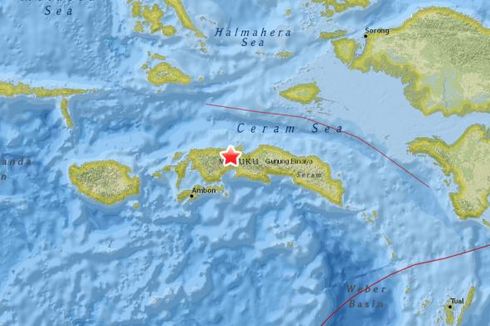 Gempa Berkekuatan 5,3 Guncang Ambon dan Pulau Seram, Tak Berpotensi Tsunami