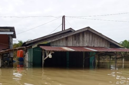 2 Desa di Kampar Terisolasi akibat Banjir, Petugas Disiagakan