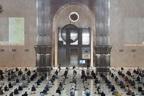 Dihadiri Wapres Ma'ruf Amin, Begini Suasana Shalat Jumat di Masjid Istiqlal