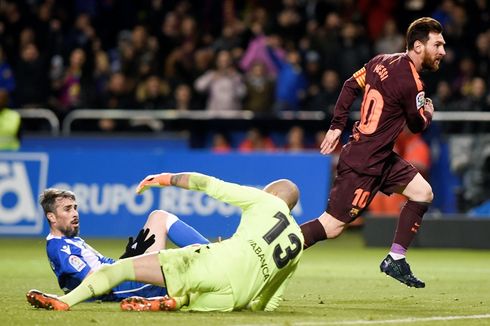 Messi Ciptakan Rekor Setelah Bikin Hat-trick ke Gawang Deportivo
