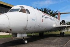 DJKN Kemenkeu Lelang Pesawat Fokker F28 Seharga Rp 213 Juta, Mau?