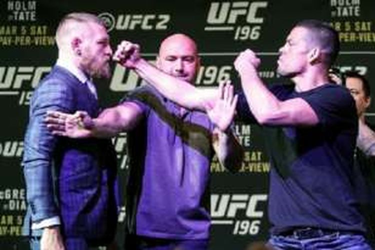 Conor McGregor dan Nate Diaz