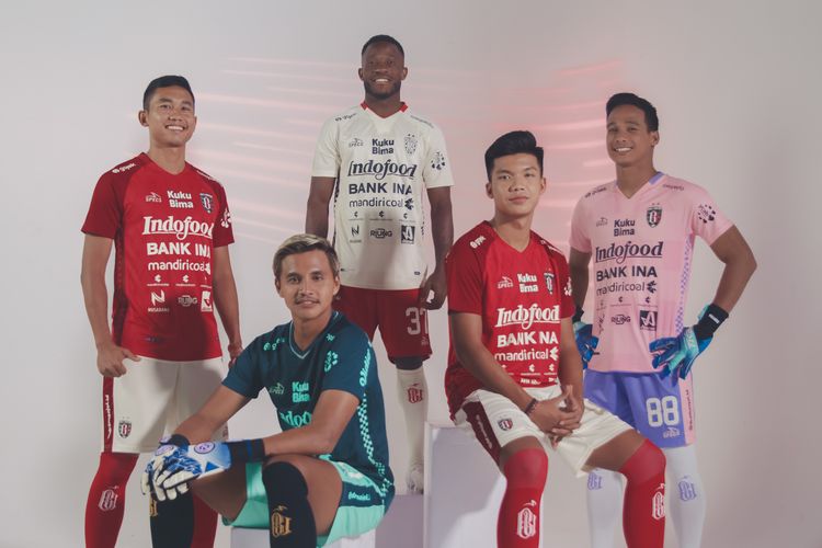Jersey Bali United untuk mengarungi Liga 1 2023-2024.