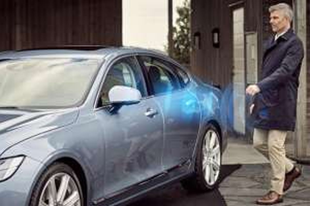 Volvo mau jadi produsen mobil pertama yang menawarkan kunci digital pada 2017.