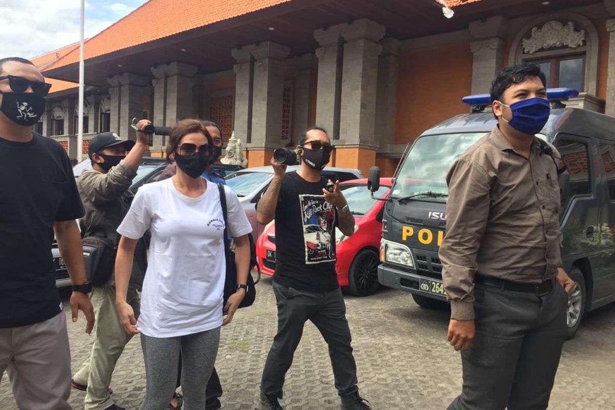 Nora Alexandra di Mapolda Bali, Kamis (13/8/2020).