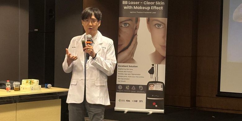 Prof. Byung Cheol Park, ahli dermatologi sekaligus hair growth expert dari Korea Selatan.