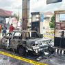 Isi BBM, Honda Grand Civic Hangus Terbakar di SPBU Wonogiri, Pemilik Alami Luka Bakar