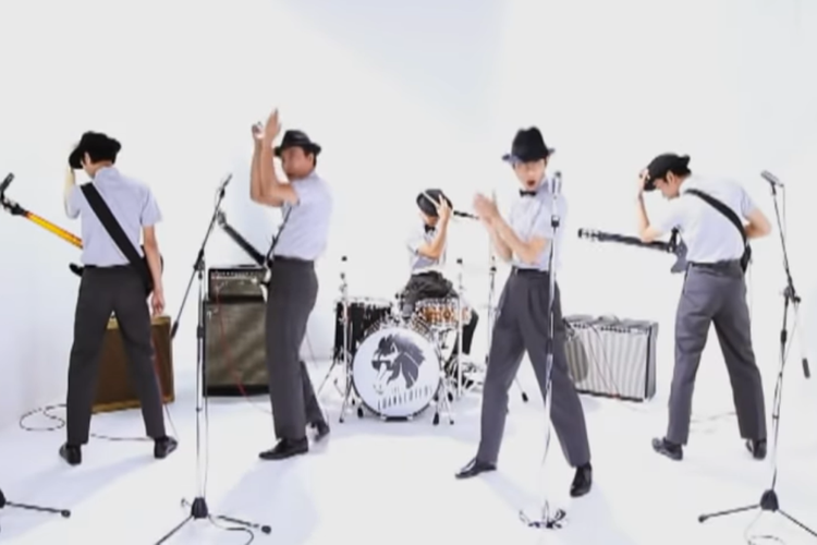 The Changcuters dalam video klip lagu Parampampam