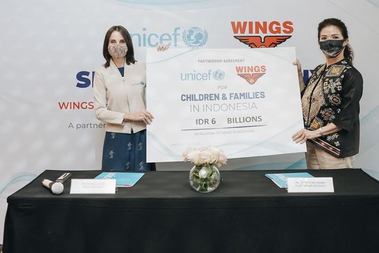 Penandatanganan Nota Kesepahaman Wings Group Indonesia dengan UNICEF 

