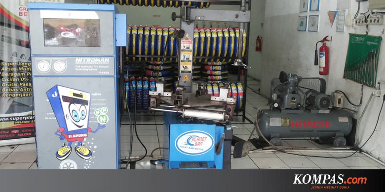 Mitos atau Fakta Isi  Tekanan Udara Ban  Pakai Nitrogen  