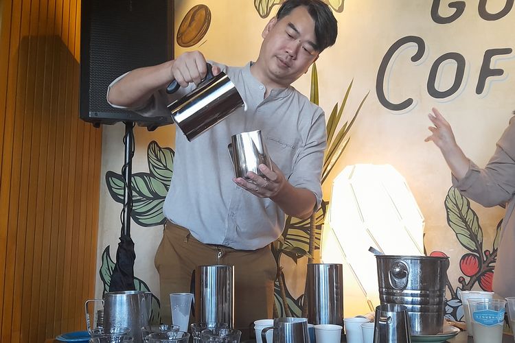 Djournal Coffee, kedai kopi lokal di bawah Ismaya Group, merilis tiga varian kopi baru bertajuk Cold Cream Sensation pada Kamis (22/2/2024).
