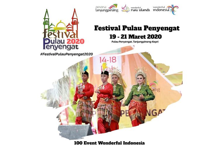 Festival Pulau Penyengat 2020 akan digelar di Pulau Penyengat, Tanjungpinang, Kepulauan Riau, Kamis (19/3/2020) hingga Sabtu (21/3/2020).
