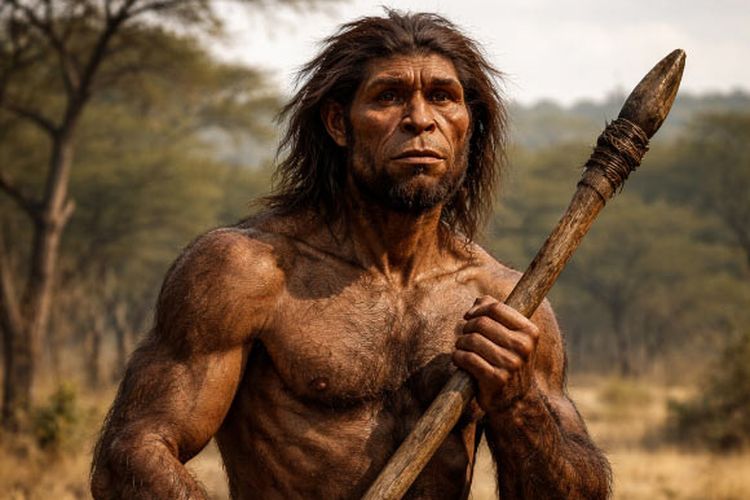 Ilustrasi manusia purba