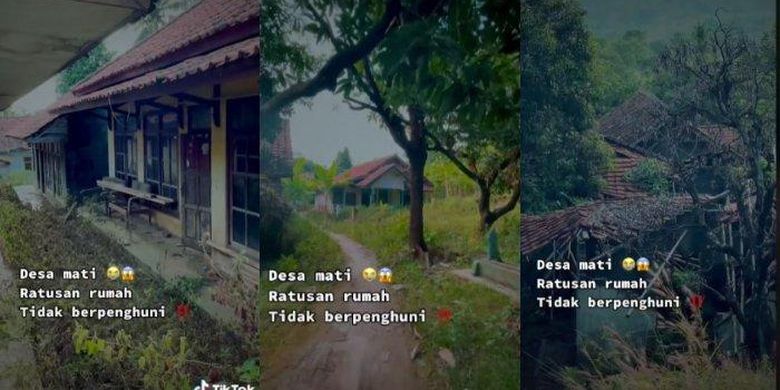 Viral video desa mati di Majalengka, Jawa Barat. Hampir 200 ratus rumah tak berpenghuni. Begini cerita lengkapnya dari pengunggah. 
