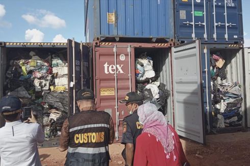 Hasil Lab, 38 dari 65 Kontainer Bermuatan Limbah Plastik Mengandung B3