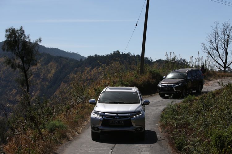 Mitsubishi Pajero Sport temani perjalanan tim ekspedisi Jejak Pendaki Semeru