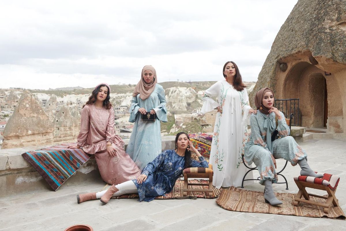 Lima influencer Tanah Air dalam acara Zalora Ramadhan Disoveries bersama Zalora Indonesia dan Klook Travel Indonesia di Turki dari 11-18 Maret 2019.