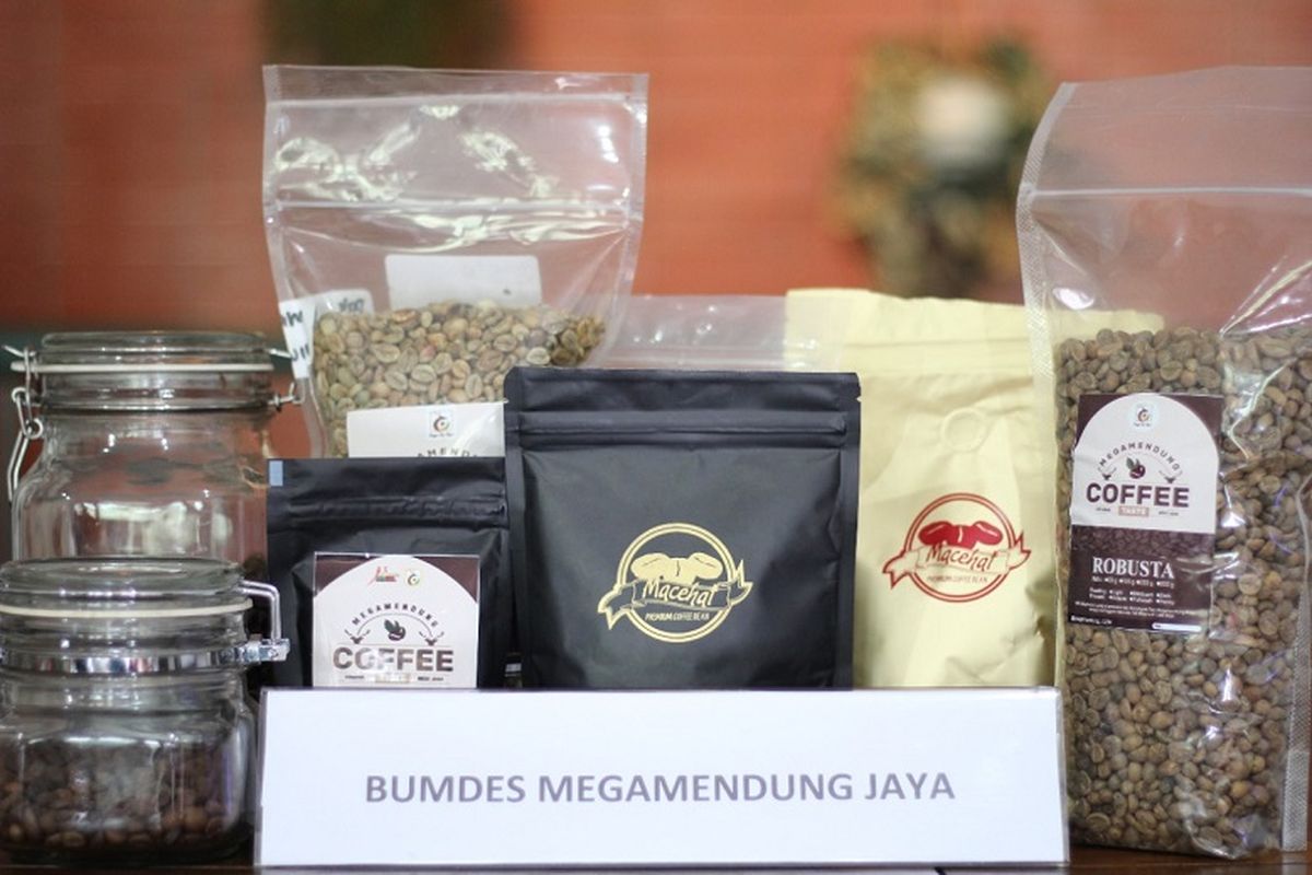  Produk Kopi yang dihasilkan para pelaku UMKM di Desa Megamendung