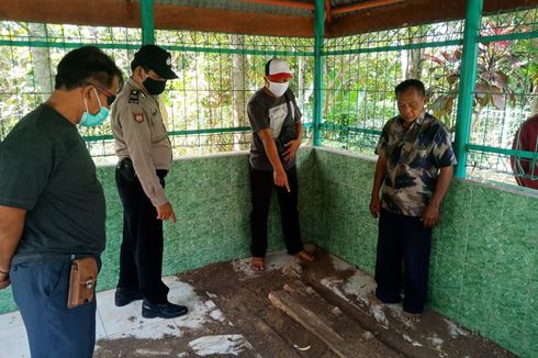 Makam Mantan Bupati Ngawi Dirusak Orang Tak Dikenal