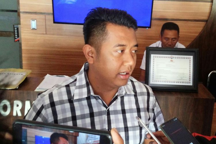 Kasat Reskrim Polres Mojokerto, AKP Muhammad Sholikin Fery, saat di Mapolres Mojokerto, Rabu (21/8/2019).