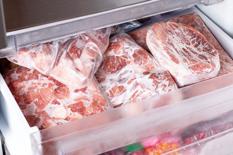 Cara Menyimpan Daging Sisa Tahun Baru di Freezer agar Segar Lebih Lama