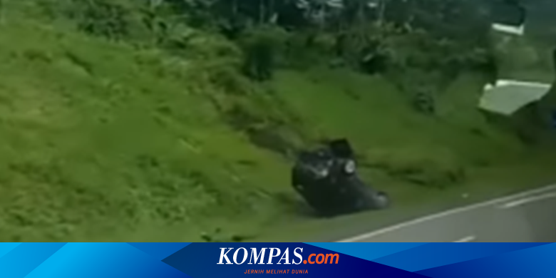 Viral, Video Innova Terbalik di Tol Semarang-Solo, Trans Marga: Pengemudi Mengantuk
