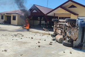 Diduga Lepas Bandar Narkoba, Polsek Batang Gadis Sumut Dibakar Warga, Kapolres Buka Suara