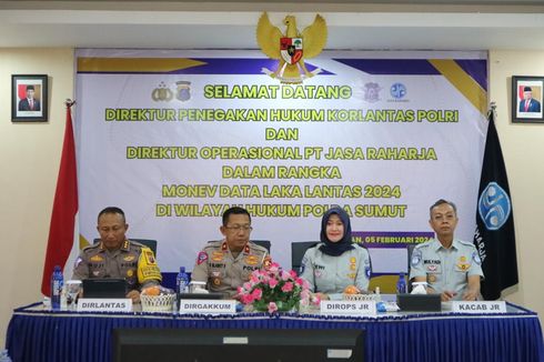 Jasa Raharja dan Korlantas Polri Monitor dan Evaluasi Data Laka Lantas Sumatera Utara