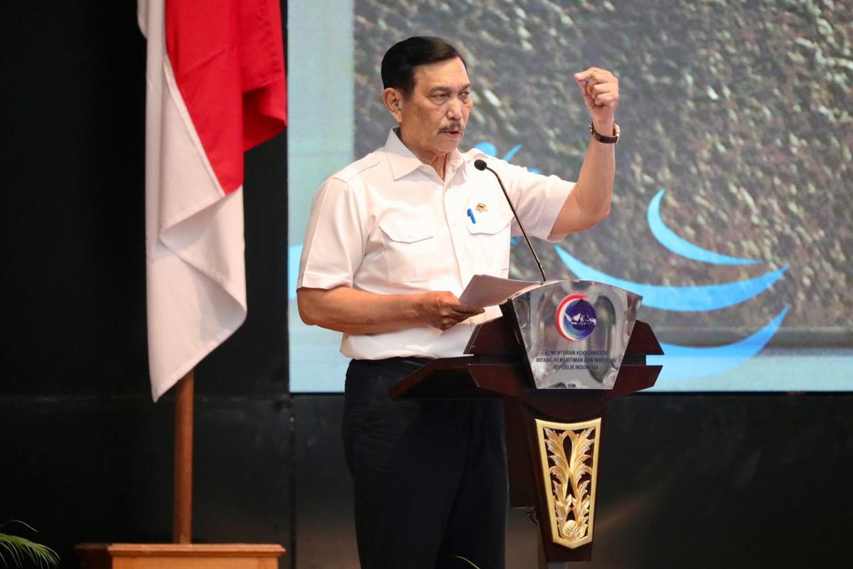 Menko Bidang Kemaritiman dan Investasi Luhut B. Pandjaitan membuka rapat koordinasi terkait persiapan pelaksanaan World Water Forum (WWF) ke-10 dan Indonesia menjadi tuan rumahnya, Jakarta, Jumat (3/2/2023).