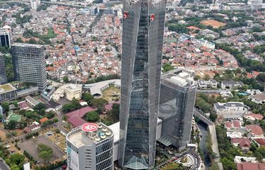 Ilustrasi gedung Telkom Indonesia