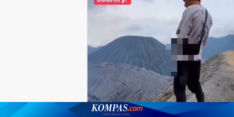 Wisatawan Asing Kencing Sembarangan di Kawah Bromo, Ini Tanggapan TNBTS dan Tokoh Adat Tengger - Vimarsana News