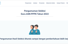 Pengumuman Hasil Seleksi PPPK Guru 2022 Ditunda, Cek Berkala di gurupppk.kemdikbud.go.id