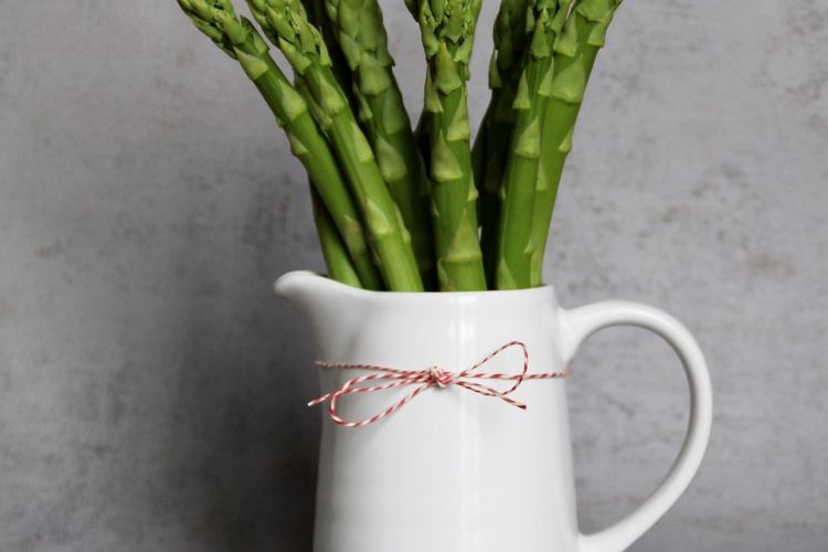 Ilustrasi asparagus. 