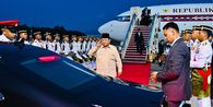 Tiba di Malaysia, Prabowo Disambut Pasukan Jajar Kehormatan