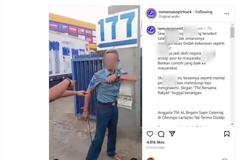Viral, Video Oknum Prajurit TNI Diduga Aniaya Sopir di Bogor karena Kesal Disalip