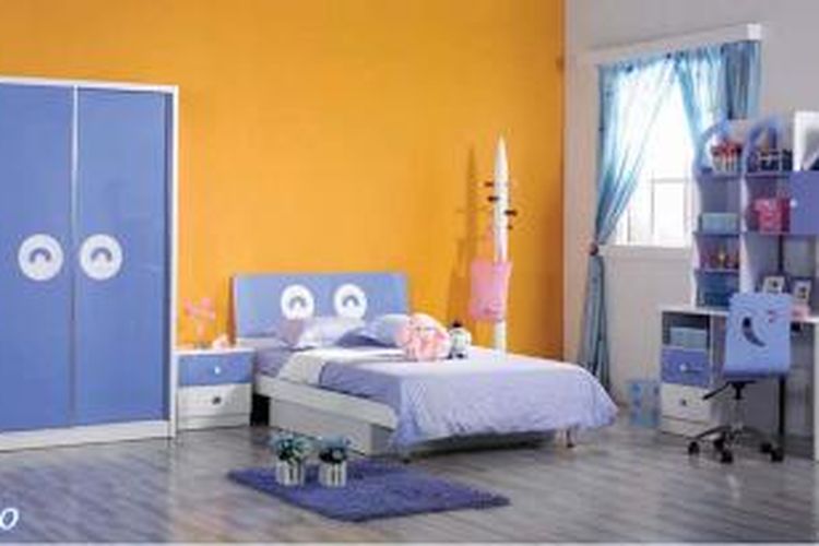 Mendekorasi kamar anak hendaknya melibatkan dan sesuai dengan kebutuhan mereka.